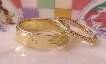 魚の結婚指輪