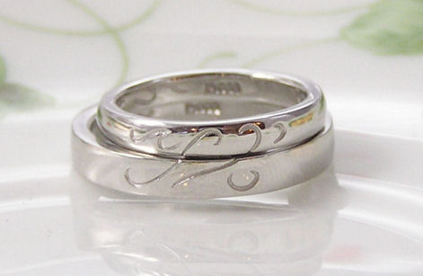兎の結婚指輪