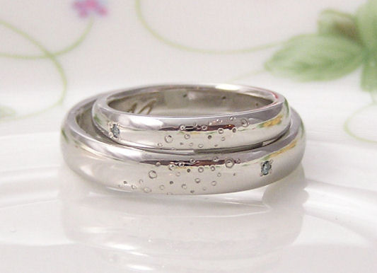 天の川の結婚指輪