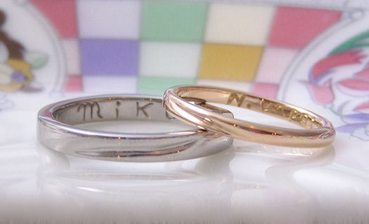 ハンドクラフト結婚指輪