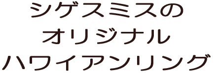 ハワイアンリング　熊本