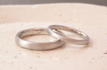 シンプル 結婚指輪