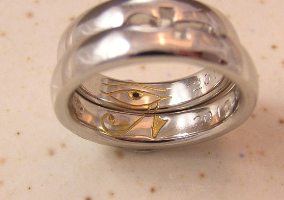 エジプトのオリジナル結婚指輪