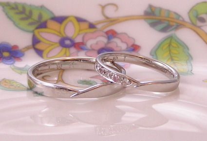 シンプル結婚指輪