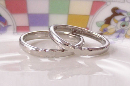 ハンドメイド　結婚指輪
